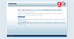 Desktop Screenshot of allmobil-online.de